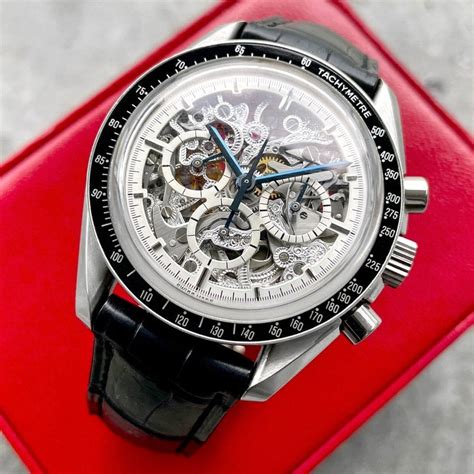 omega watch skeleton